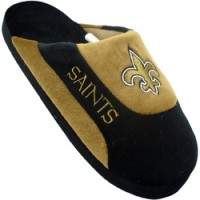 New Orleans Saints Low Pro Stripe Slippers